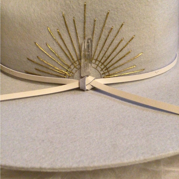 ! Wyeth RARE sea foam mint cashmere crystal rancher - Picture 4 of 5